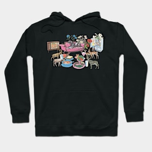 Black Panther and Friends Hoodie